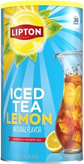 Lipton Sweetened Iced Tea Mix (Pack of 2) 38 Quarts Each