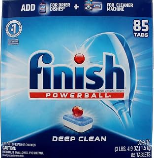 Finish All in 1 Powerball Fresh Dishwasher Detergent Tablets ,85 Tablets