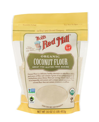 Organic Coconut Flour by Bob's Red Mill – 16 Ounce (Pack of 1), Model 0039978018151