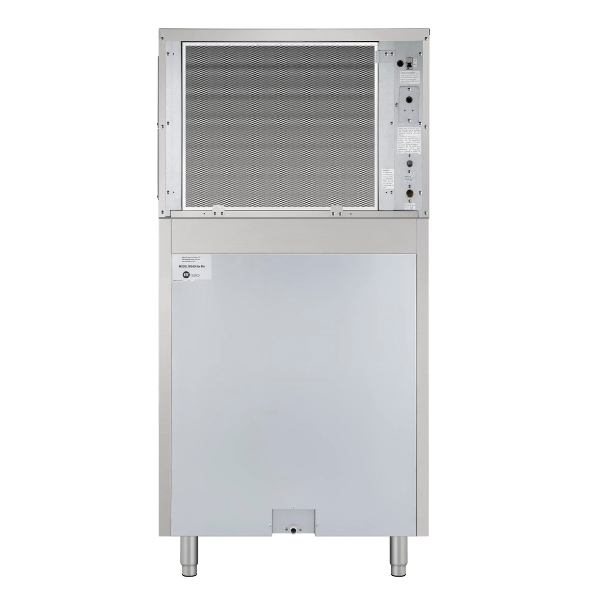 MIM450 Modular Ice Maker with Bin by Maxx Ice – 450 pounds, Stainless Steel, Model MIM452B