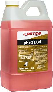 Betco pH7Q Dual Disinfectant, Citrus Scent, 67.63 Oz Bottle