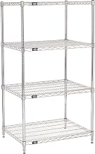 Chrome Wire Shelving, 30W X 24D X 63H