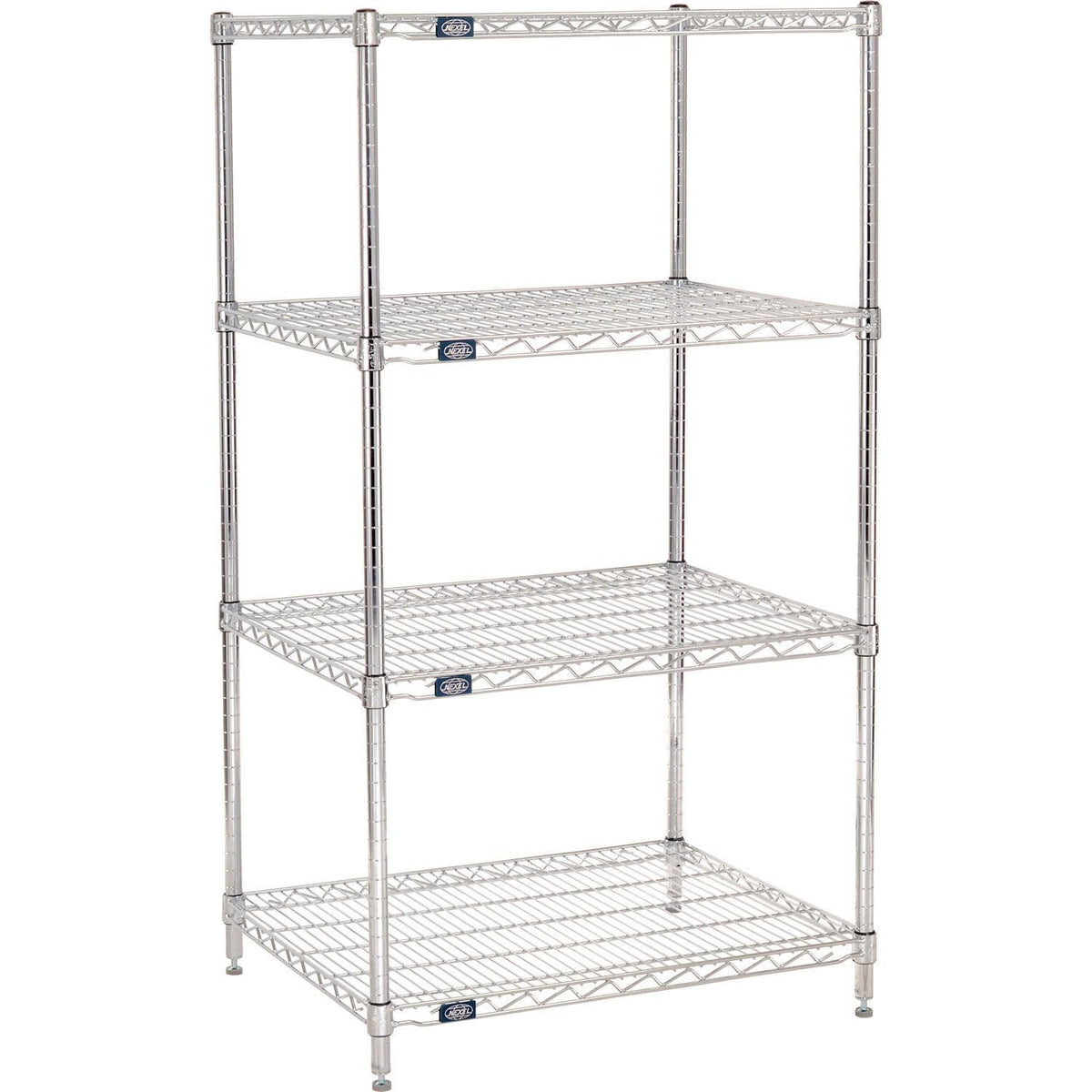 Chrome Wire Shelving by Nexel – Alloy Steel, Chrome, Model 24306C