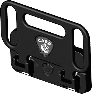 Carr's 194011 HD Mega Hitch Step 2 and 2 1/2 Inch Receivers (No Light) - Black Powder Coat
