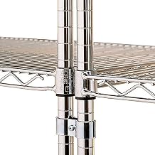 Metro 9994Z Post Clamp For Open-Wire Shelving, 1 Piece