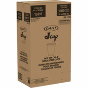 DART White / 10.0 ounces / 25 Count (Pack of 40) Cups