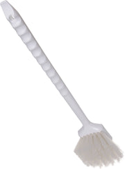 SPARTA Utility Scrub Brush with Polyester Bristles 20" x 3" - White by Carlisle FoodService Products – Non-catalog Item - 20 Inches (1 Count), Polyester, White, Model 4050102