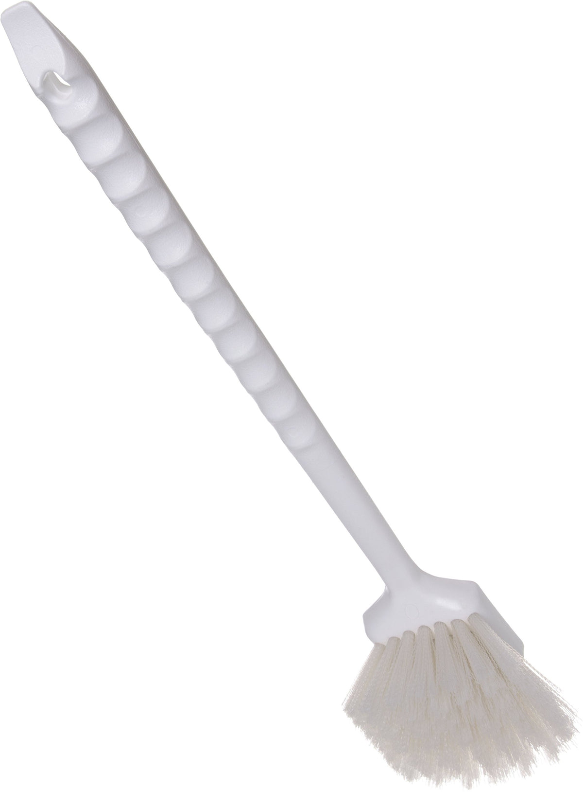 SPARTA Utility Scrub Brush with Polyester Bristles 20" x 3" - White by Carlisle FoodService Products – Non-catalog Item - 20 Inches (1 Count), Polyester, White, Model 4050102
