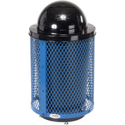 Global Industrial Blue / Industrial / 36.0 gallons Trash, Recycling & Compost