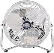 Global Industrial 12" Diameter Industrial Floor Fan with Pivoting Head