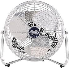 Global Industrial 12" Diameter Industrial Floor Fan with Pivoting Head