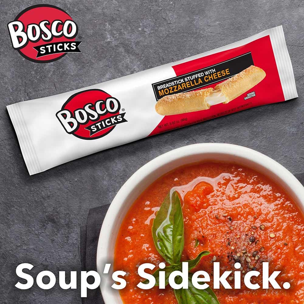 Cheese Bread Stick by Boscos Pizza – 3.02 Ounce (Pack of 24), Pack of 24