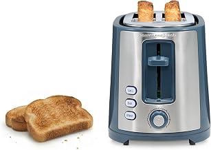 Hamilton Beach Extra-Wide Slot 2 Slice Toaster With Bagel & Defrost Buttons