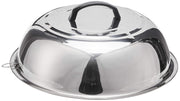 13 3/4" Stainless Steel Wok Cover by Winco – 14 Inch, 1.0 cubic_inches, Stainless Steel, Model WKCS-14