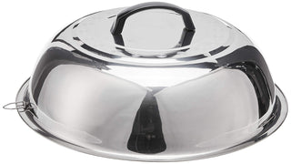 13 3/4" Stainless Steel Wok Cover by Winco – 14 Inch, 1.0 cubic_inches, Stainless Steel, Model WKCS-14
