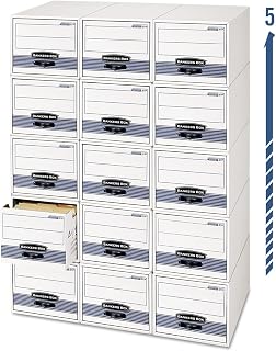 Bankers Box 00302 Steel Stor/Drawer File,9-1/4-Inch x23-1/2-Inch x4-3/8-Inch,12/CT,WE/Blue