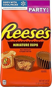 Reese's Miniatures Milk Chocolate Peanut Butter Cups, 30 oz