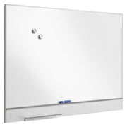 Iceberg Silver, White / 48"W x 32"H / 1 Dry Erase Boards