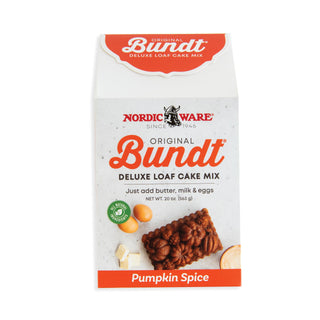 Pumpkin Spice Loaf Cake Mix by Nordic Ware – 18 Ounce (Pack of 1), Spice, Brown, Model 77726