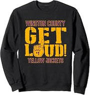 Winston County High School GET LOUD Yellow Jackets Sweatshirt