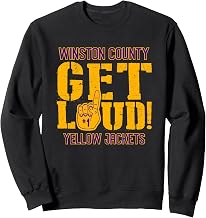 Winston County High School GET LOUD Yellow Jackets Sweatshirt