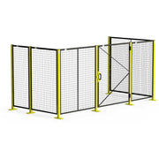 Machine Wire Guard Panel by Global Industrial – 10 Gauge Welded Wire, Black, Model #BACK95U
