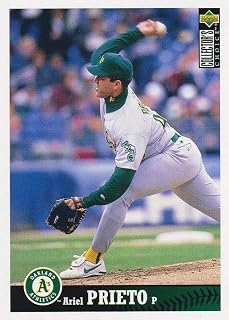 Baseball 1997 Collector's Choice #186 Ariel Prieto NM-MT Athletics