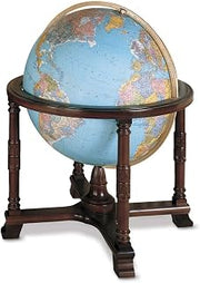 Replogle Globes Illuminated Diplomat Globe, Blue Ocean, 32-Inch Diameter