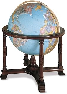 Replogle Globes Illuminated Diplomat Globe, Blue Ocean, 32-Inch Diameter