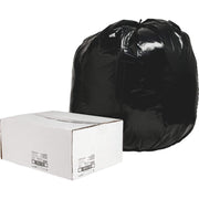 Black Low-Density Recycled Can Liners by Nature Saver – X-Large, 56.0 gallons, Plastic, Black, Pack of 100
