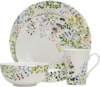 Mikasa Tivoli Garden 16-Piece Dinnerware Set, Service For 4