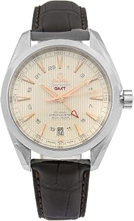 Omega Seamaster Aqua Terra GMT Chronometer Silver Dial Men's Watch 23113432202004