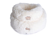 Cuddle Bed Model by Armarkat – Medium, Fabric, White, Model C70NBS-M