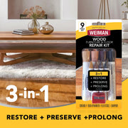 Wood Restore and Repair Kit by Weiman – Brown