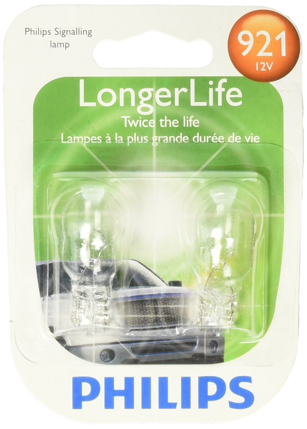 LONGLIFE MINI BULB - BP by PHILIPS – Clear, Model 921LLB2