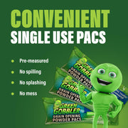 Drain Clog Remover & Drain Cleaner Powder (5 Pacs & 5 Tools) by Green Gobbler – 5 Count (Pack of 1), Pack of 2, Model G8063