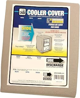 Dial 40 in. H x 34 in. W Polyester Gray Evaporative Cooler Cover