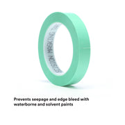 3M 3/4 Inch x 60 Yard (Pack of 1) / 06529 / Green Masking Tape