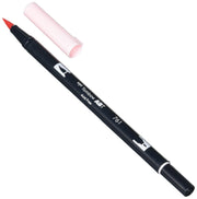 Dual Brush Pen by Tombow – 1 Count (Pack of 1), Green Ochre, Model AB-T761