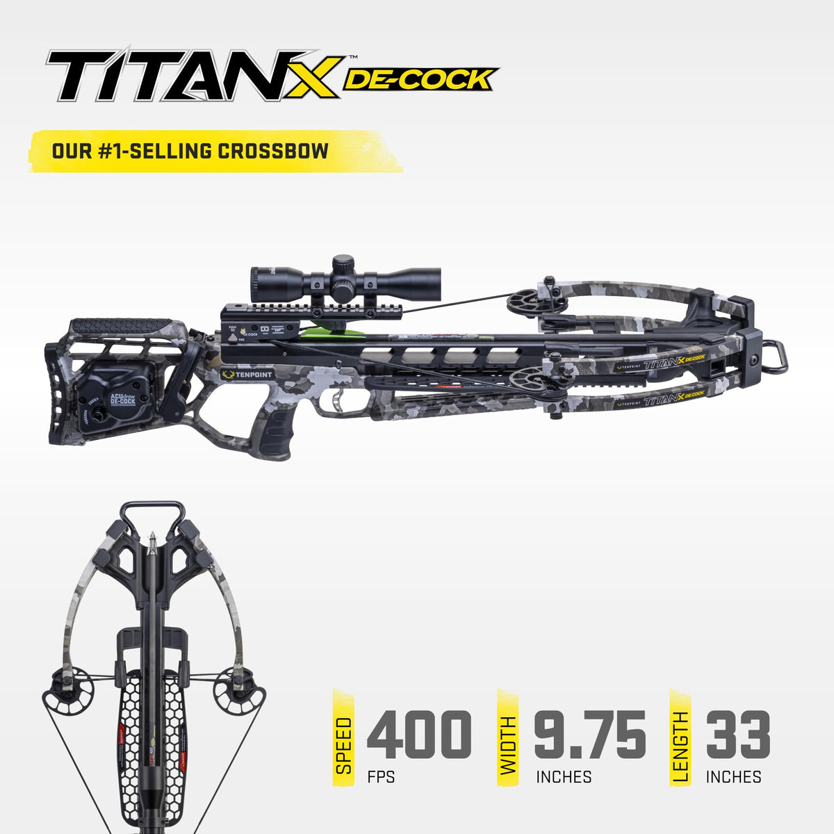 Titan X De-Cock by TenPoint – Aluminum, Vektra, Model CB26047-7858