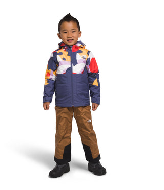 Kids Freedom Insulated Jacket by The North Face – 2T, Not specified, Cave Blue Collage Shapes Print, Model NF0A82YJOOA