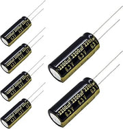 Replacement for 6 pcs Panasonic FM Series Capacitors 6.3V 2200uf Low Impedance