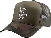 Curtis Living The Curtis Life Name Trucker Hat with Adjustable Mesh Back