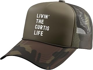 Curtis Living The Curtis Life Name Trucker Hat with Adjustable Mesh Back