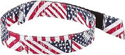 Cooling Bandana, Stars & Stripes, Evaporative Polymer Crystals for Cooling Relief, Quick and Secure Fit, Ergodyne Chill Its 6705
