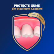 Pure Strength Secure Denture Adhesive 2.4oz (Pack of 4) by Fixodent – 2.4oz (Pack of 4), Polyvinyl Acetate (PVA), White, Pack of 4, Model FIXODENT-PURE-STRENGTH-4PACK
