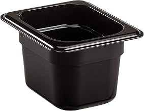 Cambro 84CW110 Food Pan 1/8 X 4" Camwear Black Case of 6