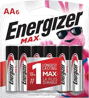 Energizer E91BPF-6 Max 6-Count AA Batteries