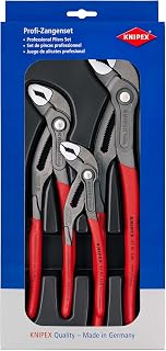 KNIPEX 00 20 09 V02 "Cobra" Pliers Set (3 Piece)