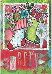 LANG - "Gift from the Heart", Classic Christmas Cards, Artwork by Lori Siebert" - 12 cards, 13 envelopes - 4.5" x 6"
